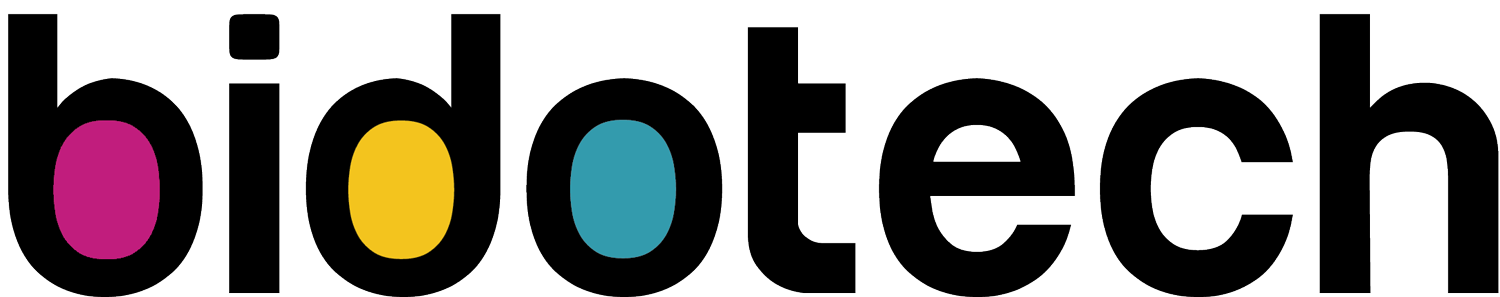 Bidotech Text Logo